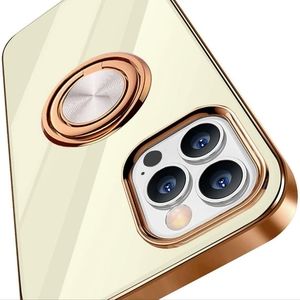 iPhone 13Pro and 13 ProMax Case Magnetic Suction Ring Luxury Design Phone Cove